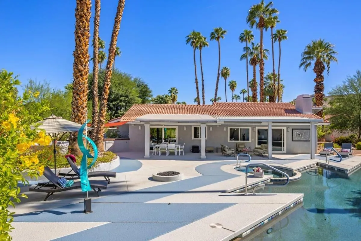 Prázdninový dům Serenity Palms- Gorgeous Villa In Palm Springs