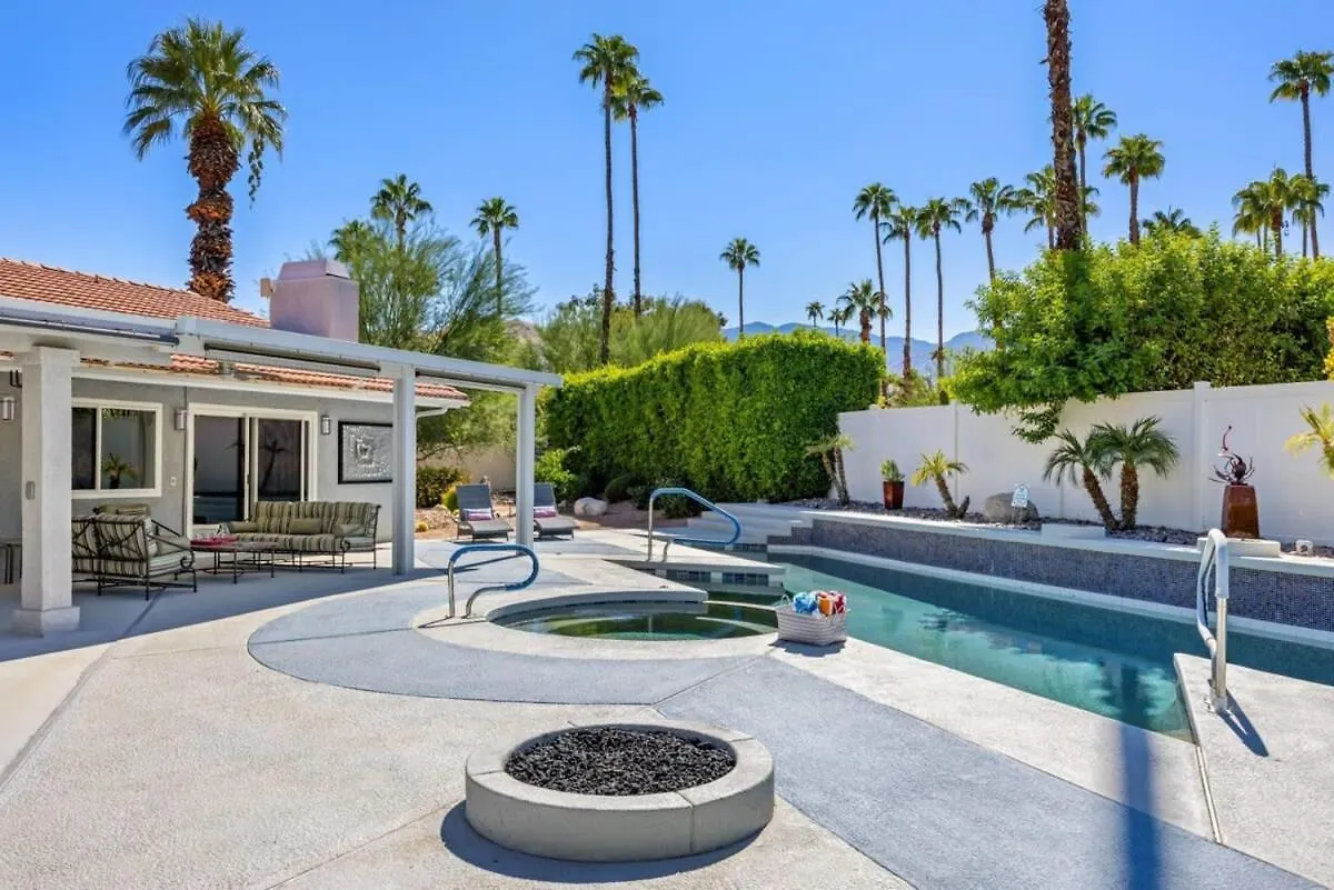 Serenity Palms- Gorgeous Villa In Palm Springs Prázdninový dům