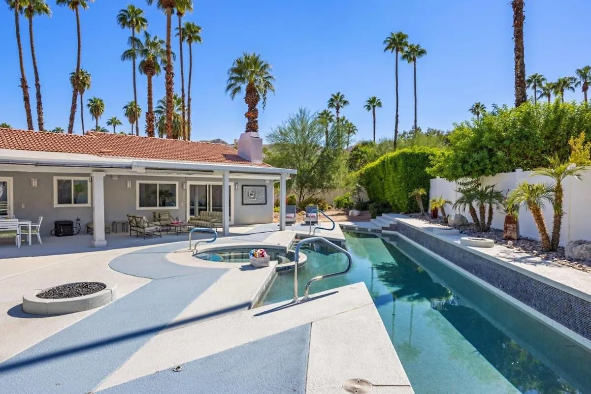 Serenity Palms- Gorgeous Villa In Palm Springs