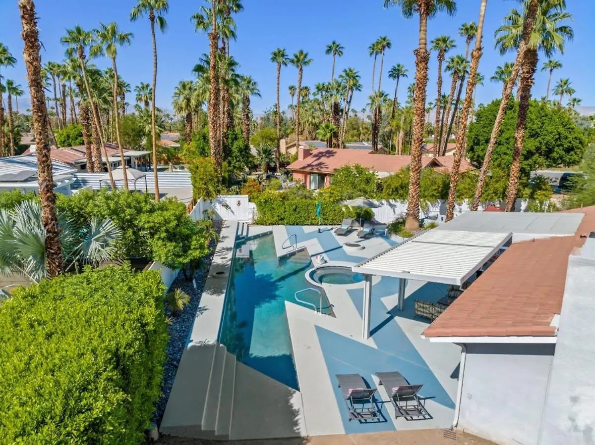 Serenity Palms- Gorgeous Villa In Palm Springs Prázdninový dům