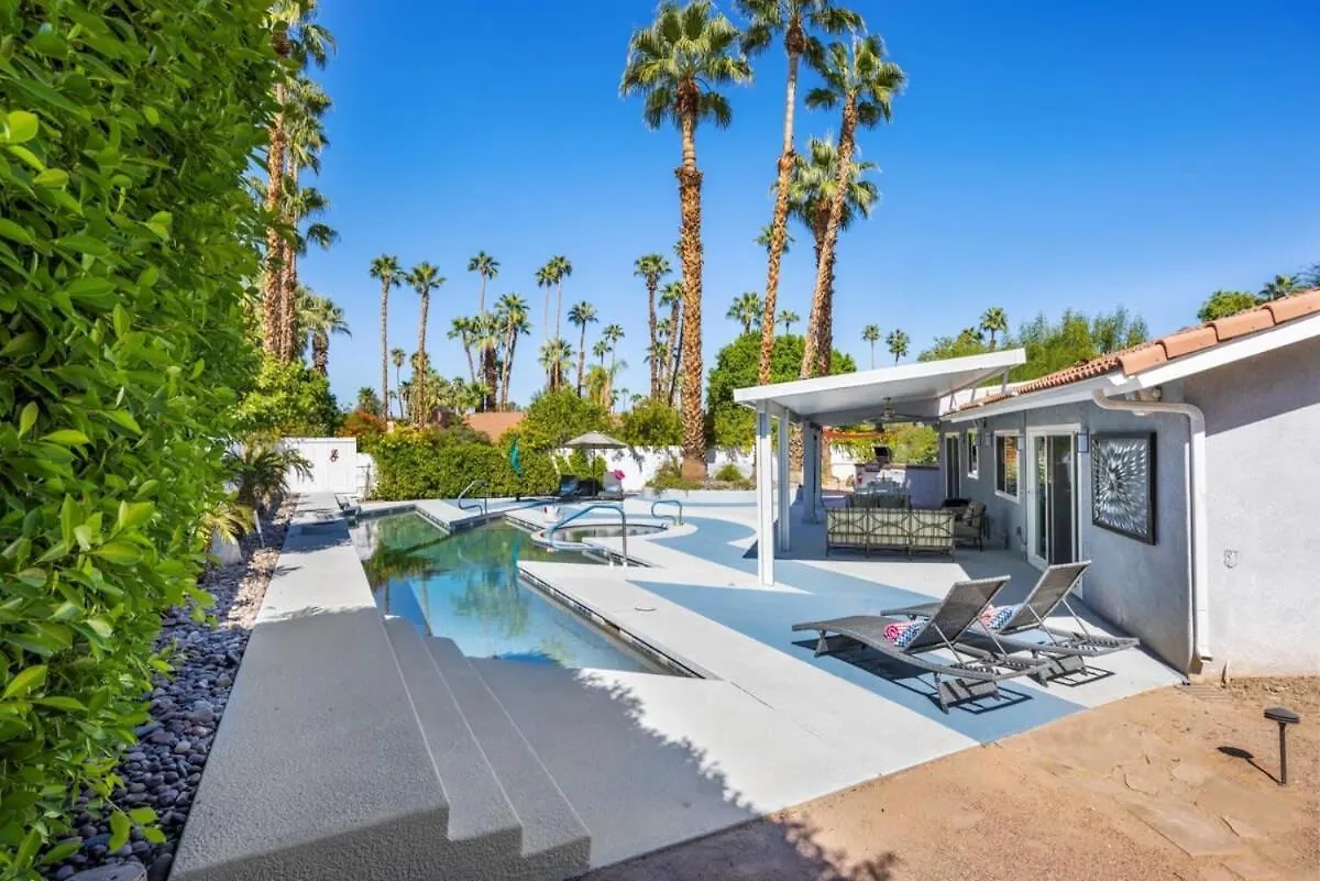 Serenity Palms- Gorgeous Villa In Palm Springs Prázdninový dům