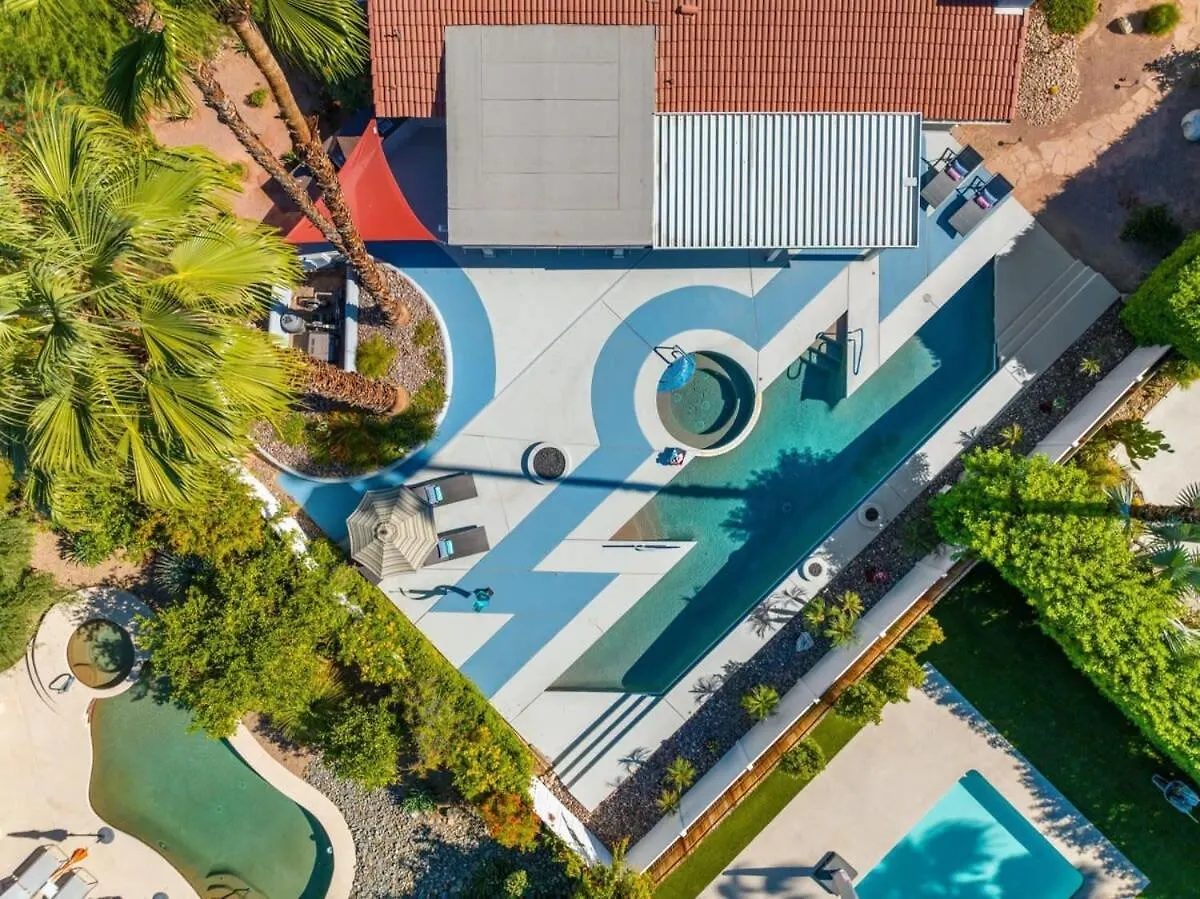 Serenity Palms- Gorgeous Villa In Palm Springs